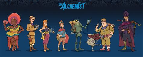 ArtStation - The Alchemist Character Lineup