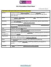 ITIL 4 Foundation Cheat Sheet 3 .pdf - ITIL 4 Foundation Cheat Sheet By: Nooreddin Tahayneh 4 ...