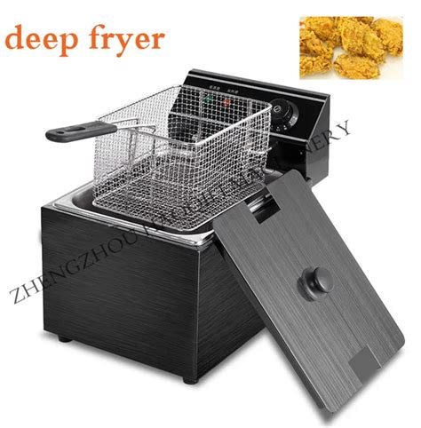 electric frying pan | electric deep fryer pan | deep fryer machine-in Food Processors from Home ...