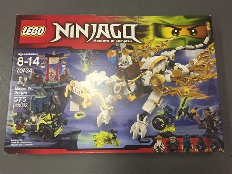 New Lego Ninjago Master Wu Dragon Set 70734, NIB | #1866876321