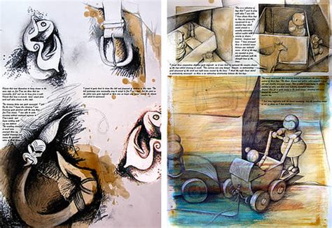 23 Creative Sketchbook Examples To Inspire High School Painting / Fine Art Students - Art of ...