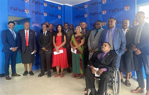 FijiFirst names first batch of proposed candidates – Mai Tv