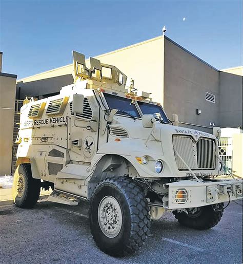 Santa Fe police poised to return armored vehicle | Local News | santafenewmexican.com