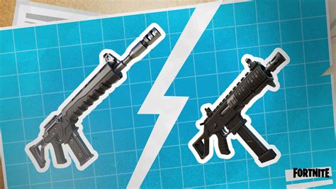 Fortnite Battle Royale v18.20 Update: Combat Assault Rifle vs. Combat SMG