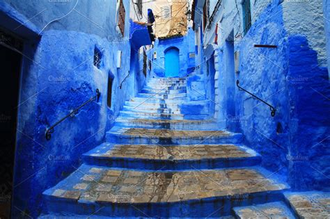 Chefchaouen-The Blue City Of Morocco | High-Quality Architecture Stock ...