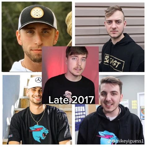 Mrbeast crew evolution (2017-2022) : r/MrBeast