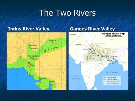 Describe the Geography of the Indus and Ganges River Valleys