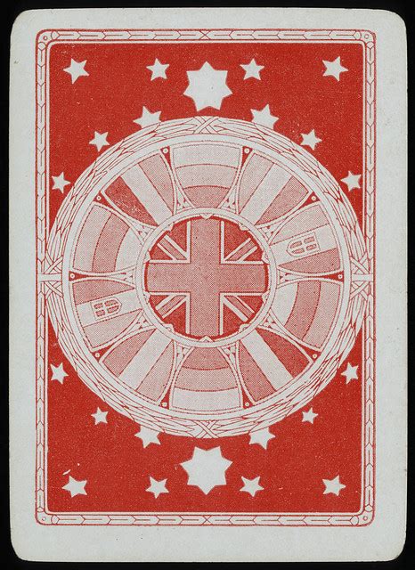 Vintage playing card back | Flickr - Photo Sharing!