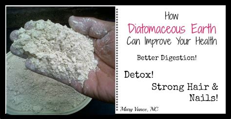 How Diatomaceous Earth Can Improve Your Health - Mary Vance, NC