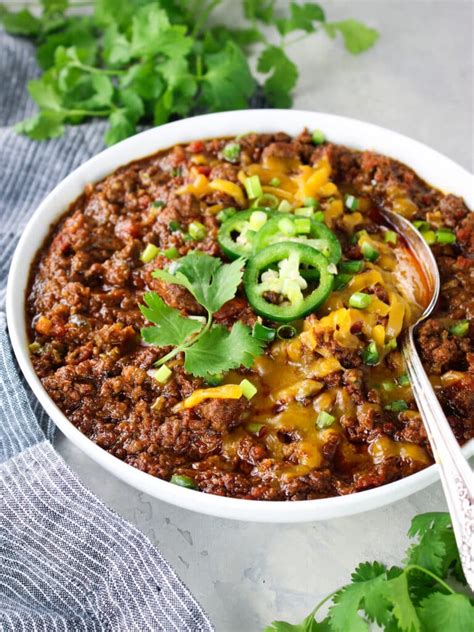 Best Texas Style Chili Recipe (No Beans) - Taste And See