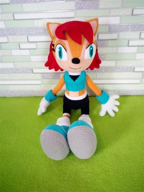 Sally Acorn Plush Sonic Plush Stuffed Animal 14 35 - Etsy Australia