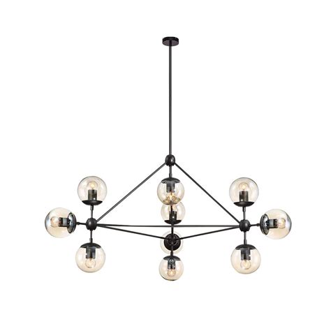 Farmhouse Globe Glass Modo Chandelier | Farmhouze Light, Modo Glass Chandelier, Glass Chandelier ...