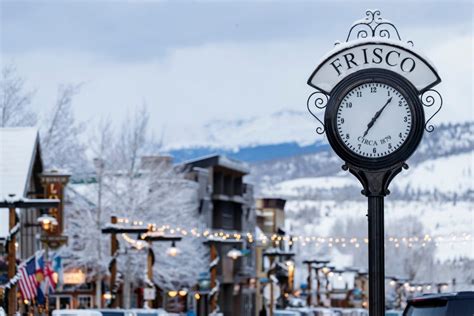 Wintertime Fun in Frisco, Colorado - Mountain Living