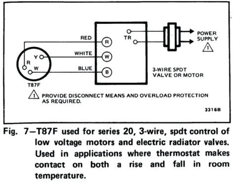 3 Wire Thermostat Heat Only