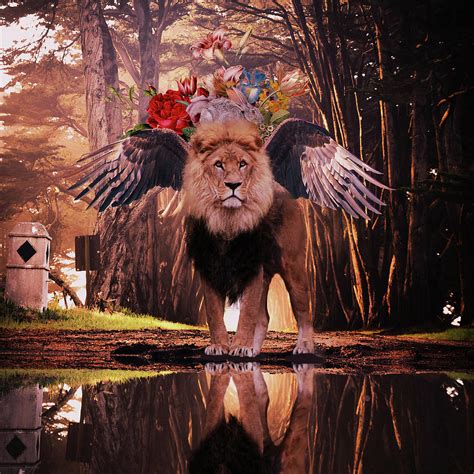 Hybrid Lion Digital Art by Mona Costa-Mauri - Fine Art America