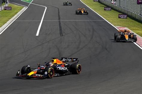 F1 champ Verstappen wins Hungarian GP to extend overall lead, give Red Bull record 12th straight ...