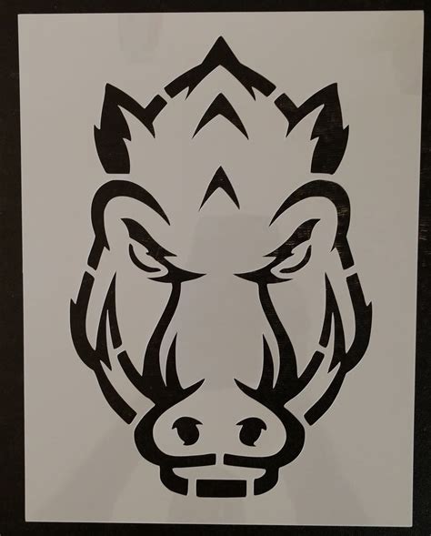 Arkansas Razorbacks #2 - Stencil – My Custom Stencils