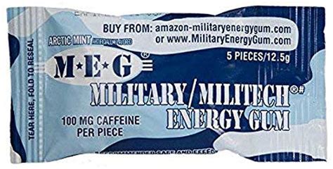 This Military Energy Gum can give you a combat-grade boost