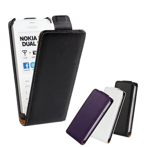 For Nokia Lumia 515 N515 Cases Cover Protector Shell Flip Case Leather Phone Accessory Etui ...