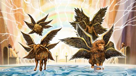 Ezekiel's Cherubim and Revelation's Four Living Creatures