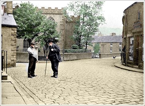 Time for a chat. Hayfield in Derbyshire | British history, Scenes, Hayfield