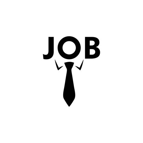 job logo icon with tie image 15280523 Vector Art at Vecteezy