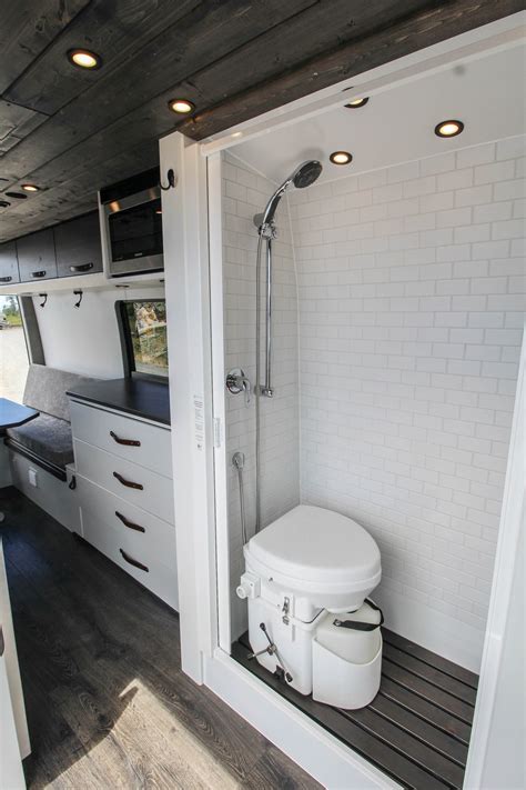 Logan - Freedom Vans | Camper bathroom, Van home, Van interior