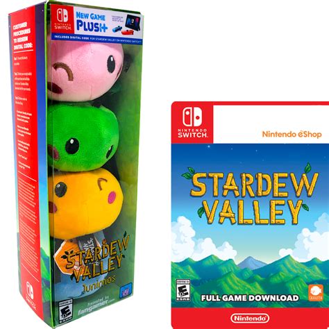 Nintendo Switch Stardew Valley Game and Plush Toy Package - Best Buy