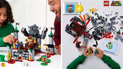 LEGO Instructions For Super Mario Bowser's Castle Boss, 40% OFF