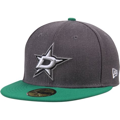 Dallas Stars New Era Shader Melt 2 59FIFTY Structured Hat - Graphite/Green