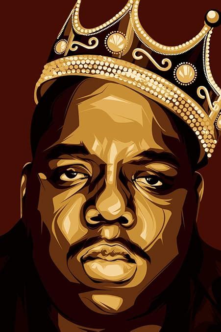 Amazon.com: Spot & Coco Biggie Smalls Poster 11" x 17" | The Notorious BIG Poster | Rap Poster ...