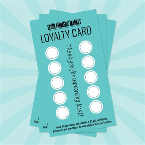 Loyalty Cards – Elgin Farmers’ Market