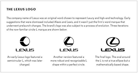 The powerful Lexus logo and what's the meaning behind the symbol