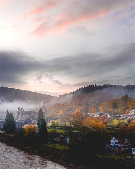 Visit Wales on Instagram: “🍂 The scenic village of Tintern ...