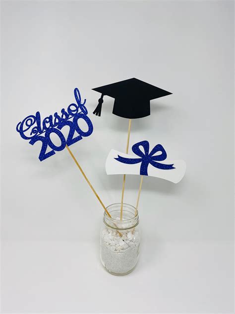 Graduation party decorations 2024, Graduation Centerpiece Sticks, Grad ...