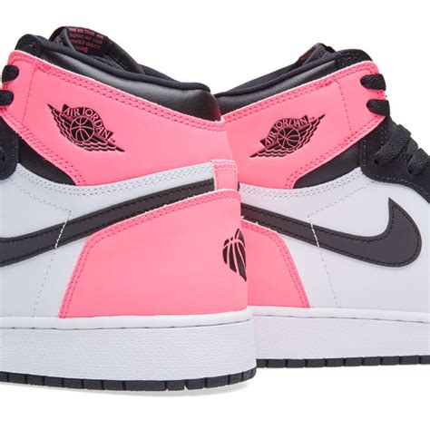 Nike Air Jordan 1 Retro High OG GG (Black, Hyper Pink & White) | END.