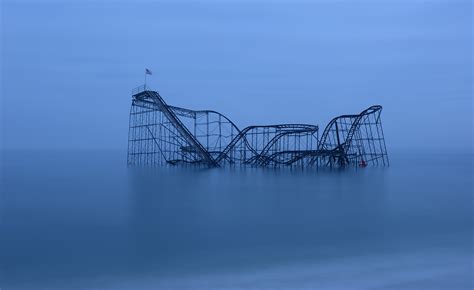 New Jersey's Jet Star roller coaster that was swept out to sea by ...