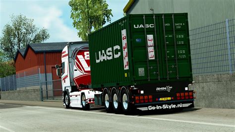 CONTAINER TRAILER BY RHINO3D ETS2 - Euro Truck Simulator 2 Mods ...