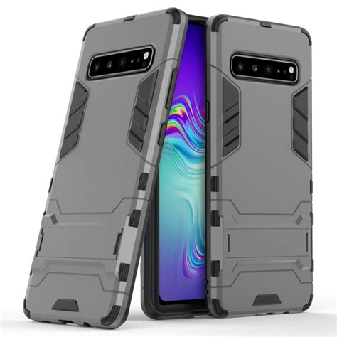 Slim Armour Shockproof Case for Samsung Galaxy S10 5G (Grey)