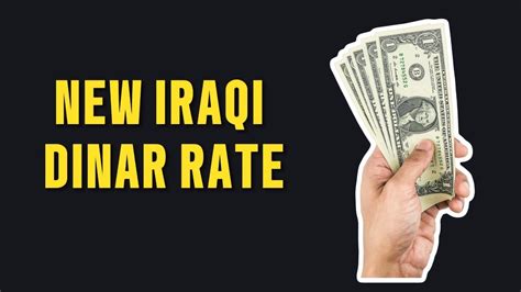 IRAQI DINAR EXCHANGE RATE / US Dollar and Iraqi Dinars - Exchange Rate ...