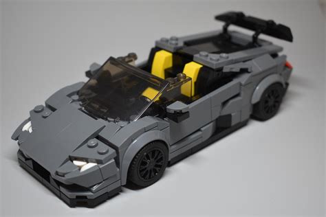 LEGO MOC Lamborghini Huracan EVO 8stud wide Speed Champions Size ...