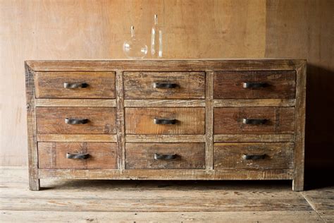 9 Drawer Rustic Reclaimed Wood Dresser | Rustic dresser, Reclaimed wood dresser, Wood dresser