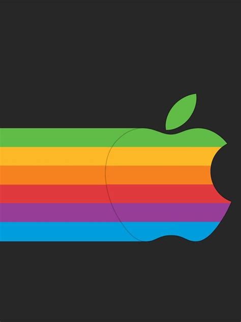 Rainbow Apple Logo iPhone Wallpapers - Top Free Rainbow Apple Logo ...