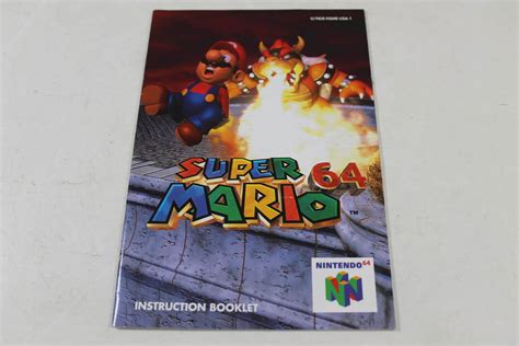 Manual - Super Mario 64 - Nintendo N64