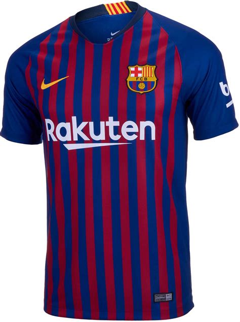 Nike Barcelona Home Jersey - Youth 2018-19 - SoccerPro