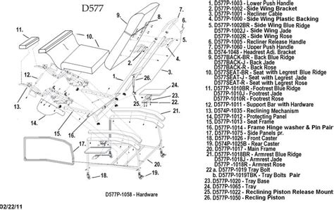 La Z Boy Recliner Parts List | Reviewmotors.co