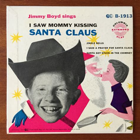 Jimmy Boyd - Jimmy Boyd Sings I Saw Mommy Kissing Santa Claus (Vinyl ...