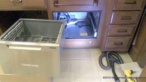 2013 Entegra Aspire Fisher-Paykel Dishwasher Installation – My Quantum ...