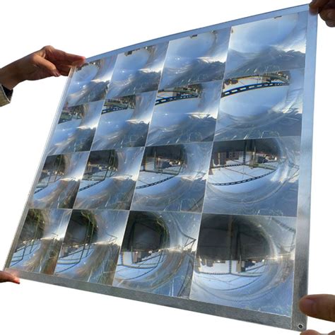 Fresnel Solar Concentrator Optical Acrylic Lens With 4 Array For Green ...