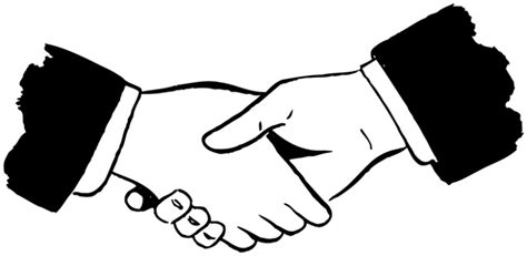 Handshake shaking hands hand shake clip art clipart image image – Clipartix